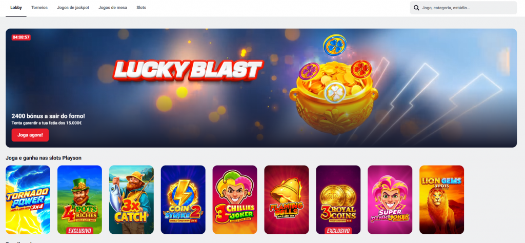 Site oficial da Betclic