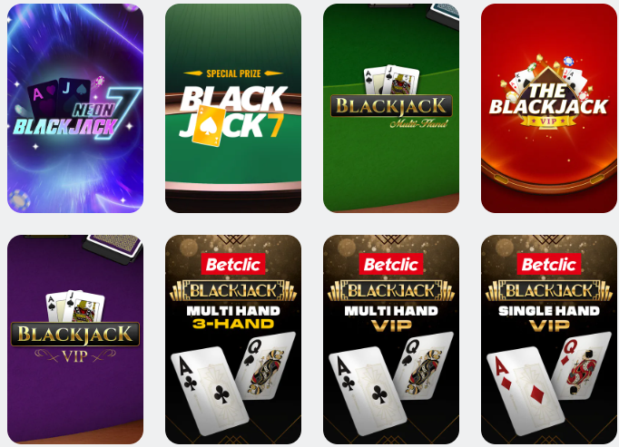 Blackjack Betclic
